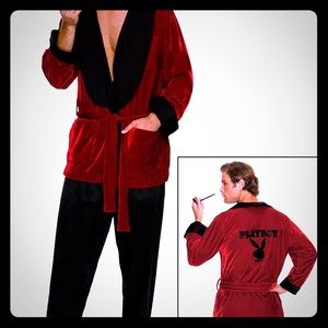 COPY - Men’s Hef / Playboy costume w/ pants & pipe
